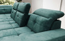 Designer Sofa Nerio met verstelbare hoofd- en rugleuning