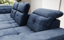 Designer Sofa Nerio met verstelbare hoofd- en rugleuning