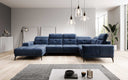 Designer Sofa Nerio met verstelbare hoofd- en rugleuning