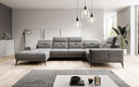 Designer Sofa Nerio met verstelbare hoofd- en rugleuning