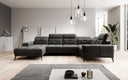 Designer Sofa Nerio met verstelbare hoofd- en rugleuning