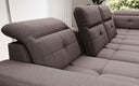 Designer Sofa Nerio met verstelbare hoofd- en rugleuning
