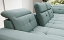 Designer Sofa Nerio met verstelbare hoofd- en rugleuning