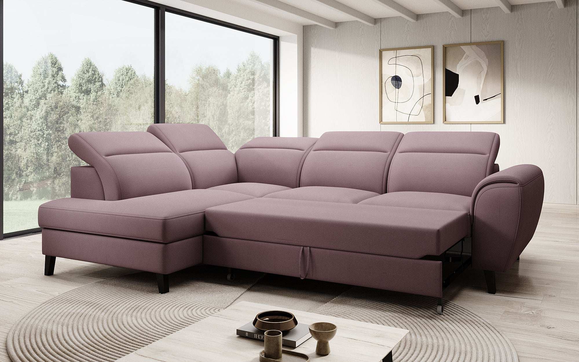 Canapé designer Nobile avec dossier réglable
