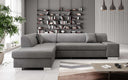 Designer Ecksofa Pina mit Schlaf- und Klappfunktion