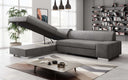 Designer Ecksofa Pina mit Schlaf- und Klappfunktion