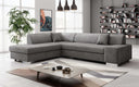 Designer Ecksofa Pina mit Schlaf- und Klappfunktion