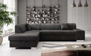 Designer Ecksofa Pina mit Schlaf- und Klappfunktion