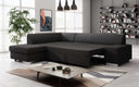 Designer Ecksofa Pina mit Schlaf- und Klappfunktion