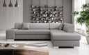 Designer Ecksofa Pina mit Schlaf- und Klappfunktion
