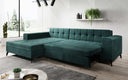 Canapé d’angle design Frida avec fonction de couchage