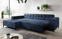 Canapé d’angle design Frida avec fonction de couchage