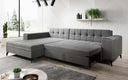Canapé d’angle design Frida avec fonction de couchage
