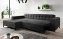 Canapé d’angle design Frida avec fonction de couchage