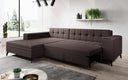 Canapé d’angle design Frida avec fonction de couchage
