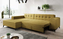 Canapé d’angle design Frida avec fonction de couchage