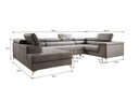 Designer Sofa Torino met slaap- en klapfunctie
