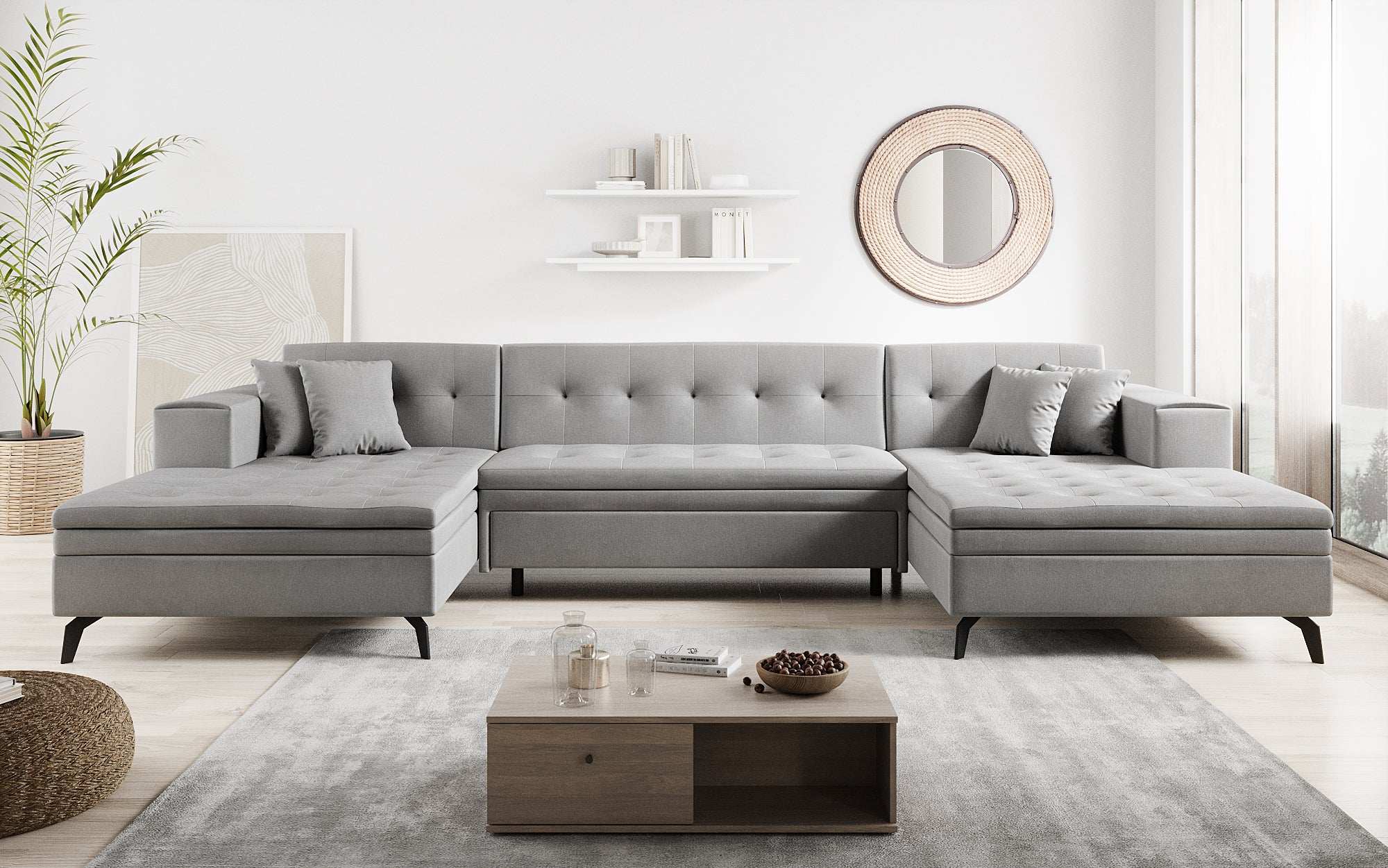 Canapé designer Vivana avec fonction couchage