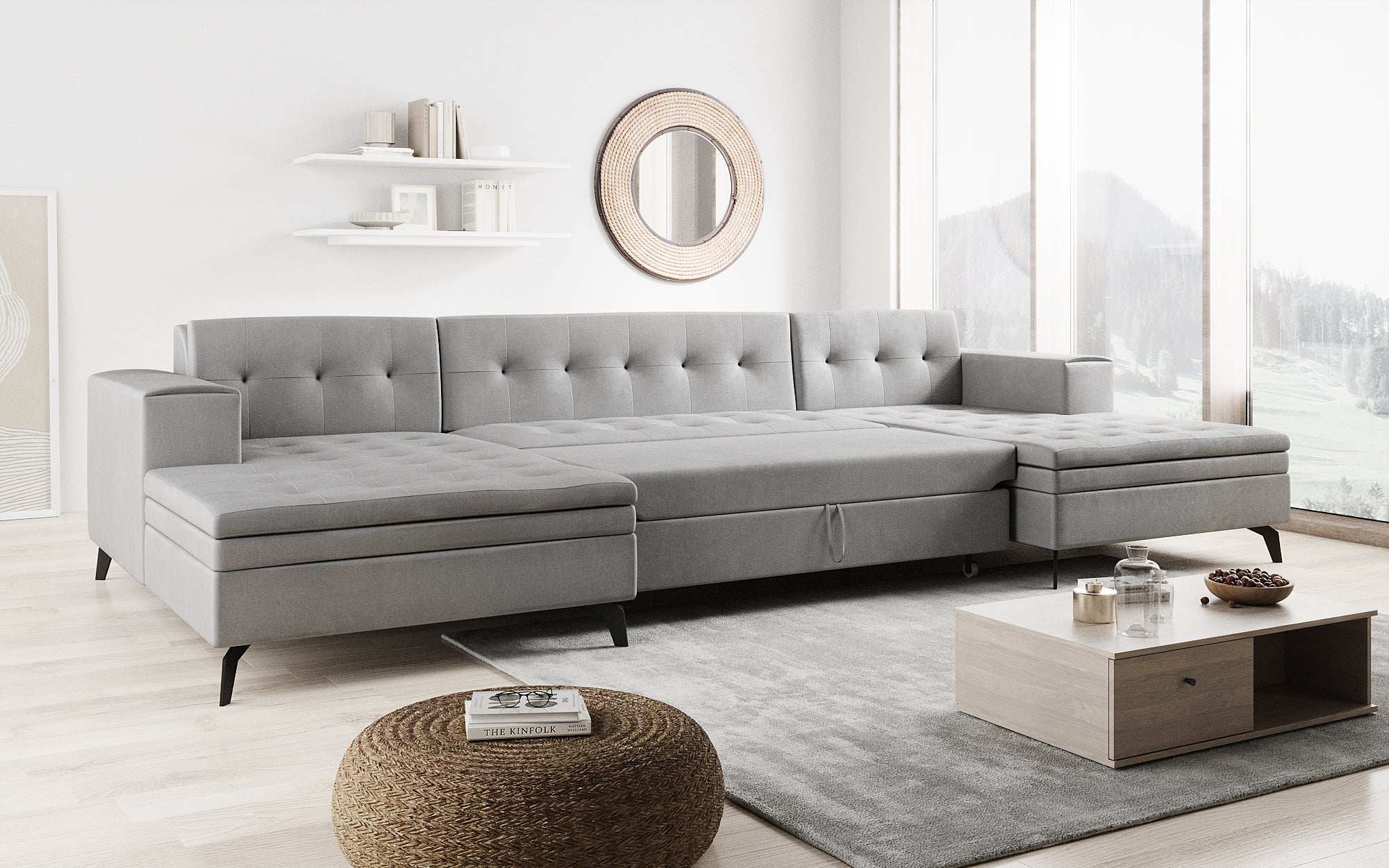 Canapé designer Vivana avec fonction couchage