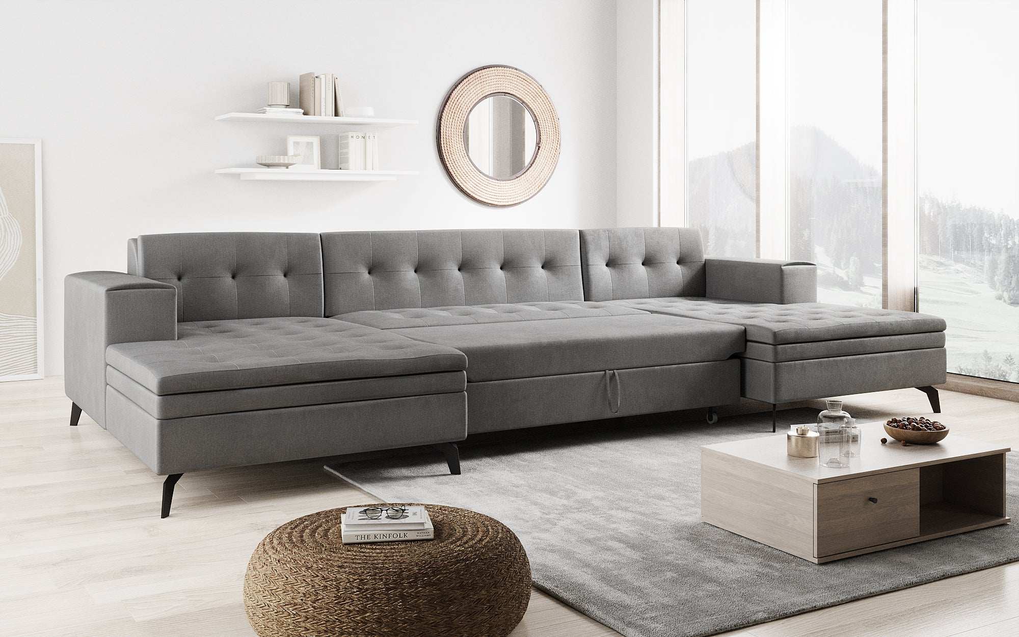 Canapé designer Vivana avec fonction couchage