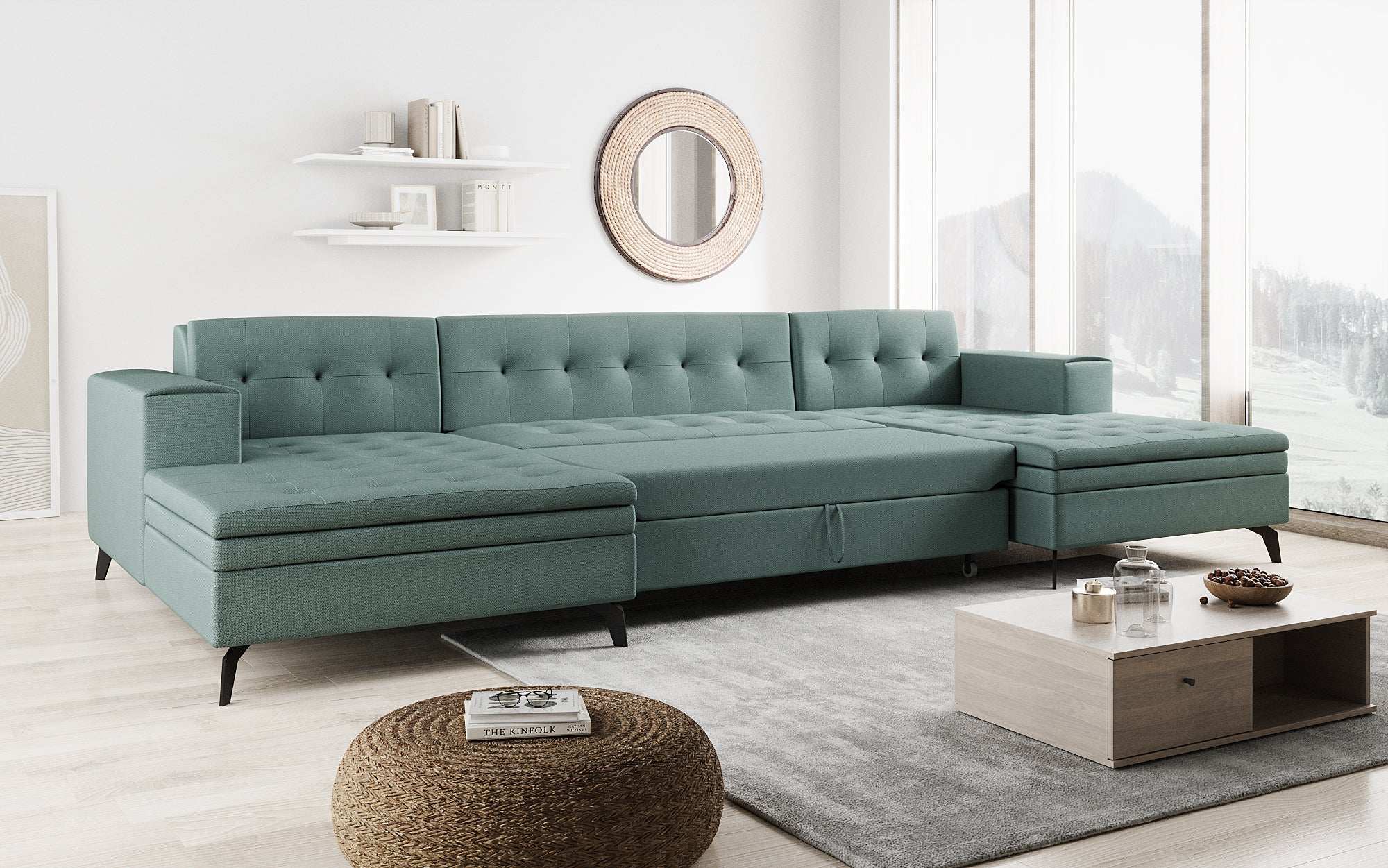 Canapé designer Vivana avec fonction couchage