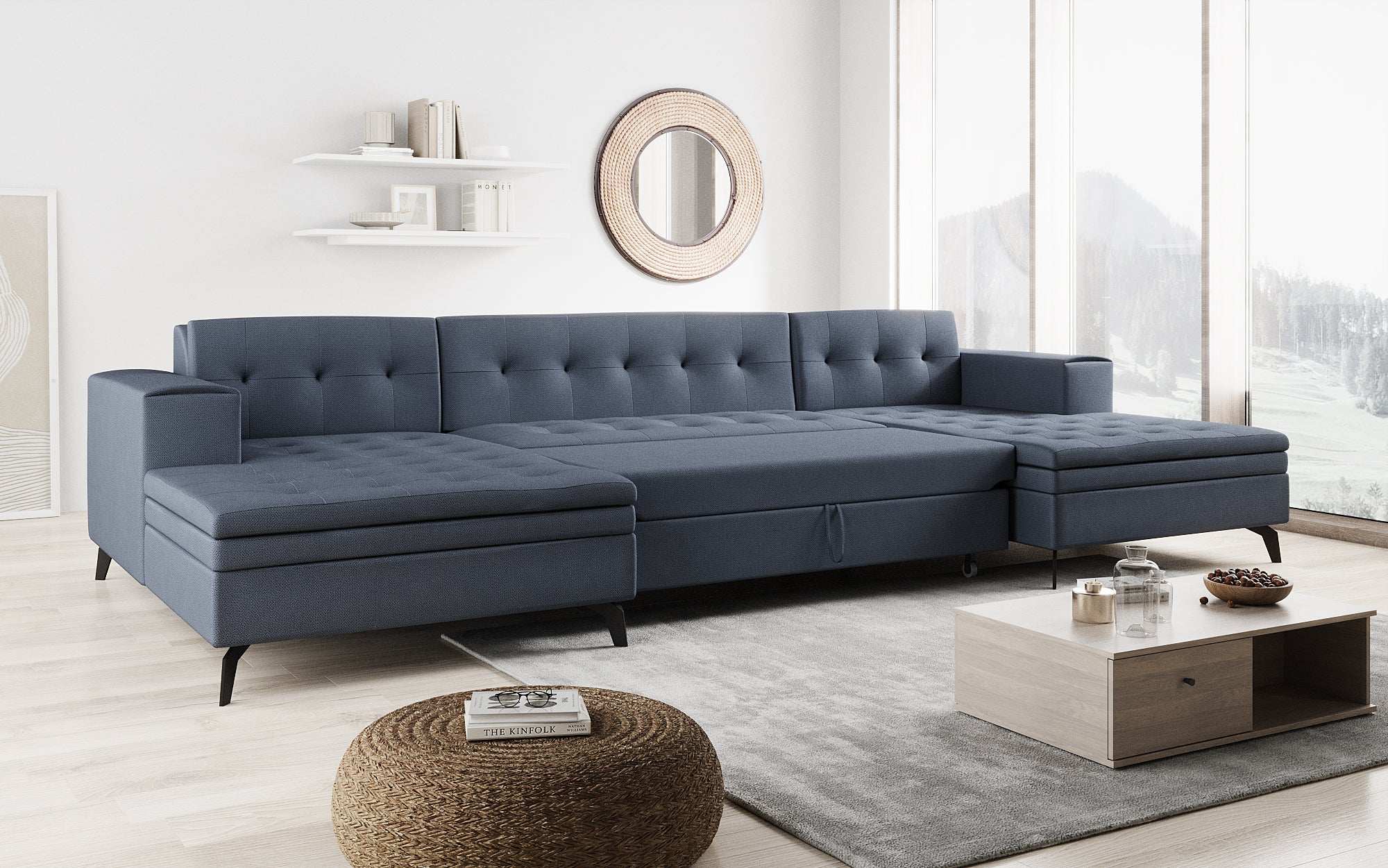Canapé designer Vivana avec fonction couchage