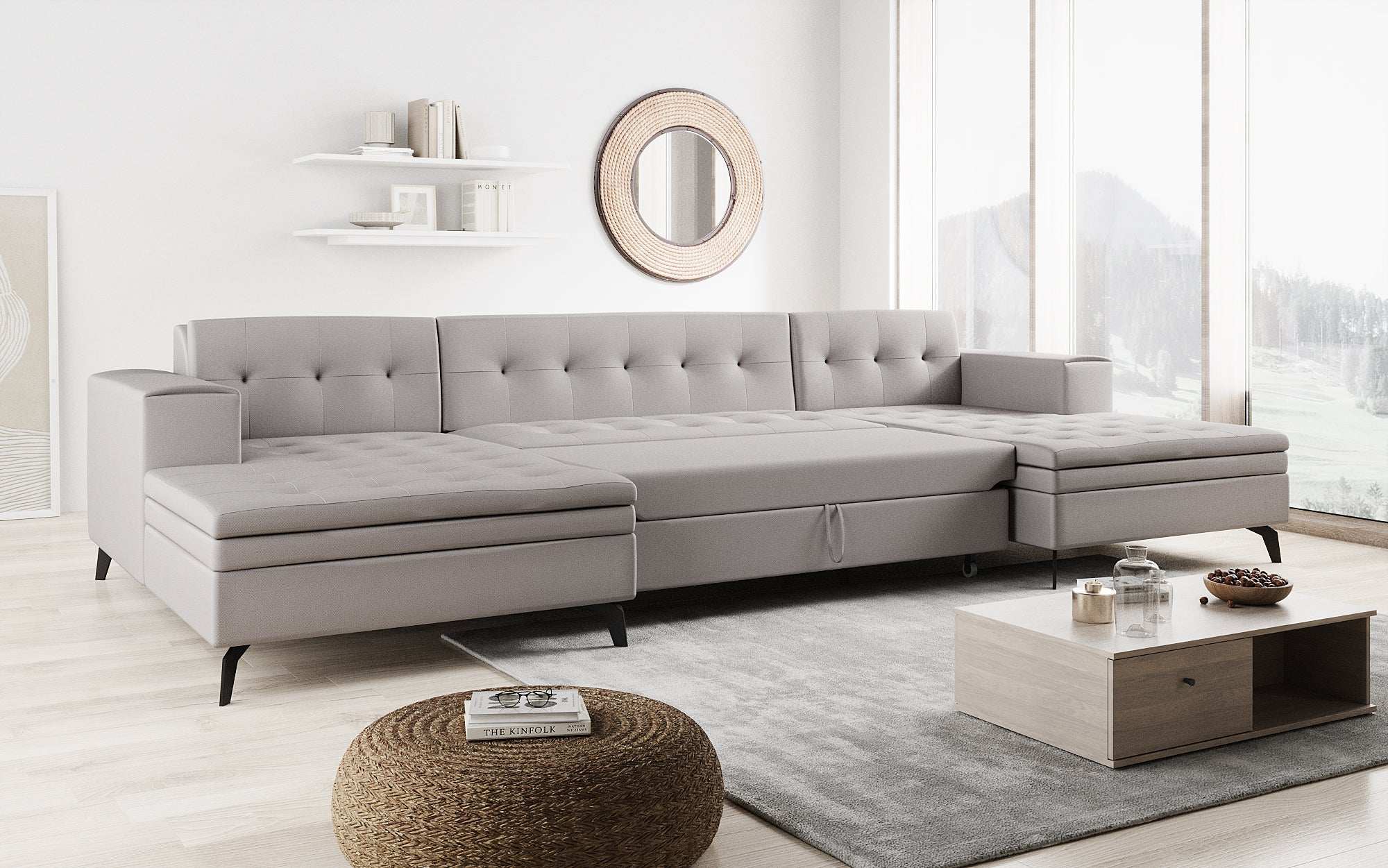 Canapé designer Vivana avec fonction couchage