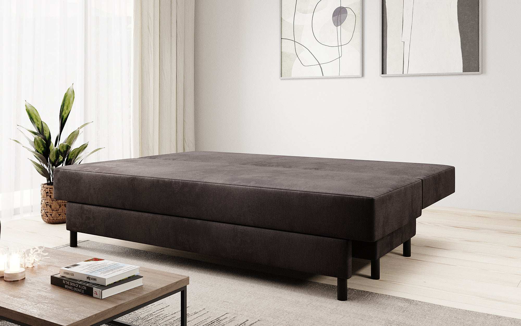 Designer Sofa Lino met Slaapfunctie