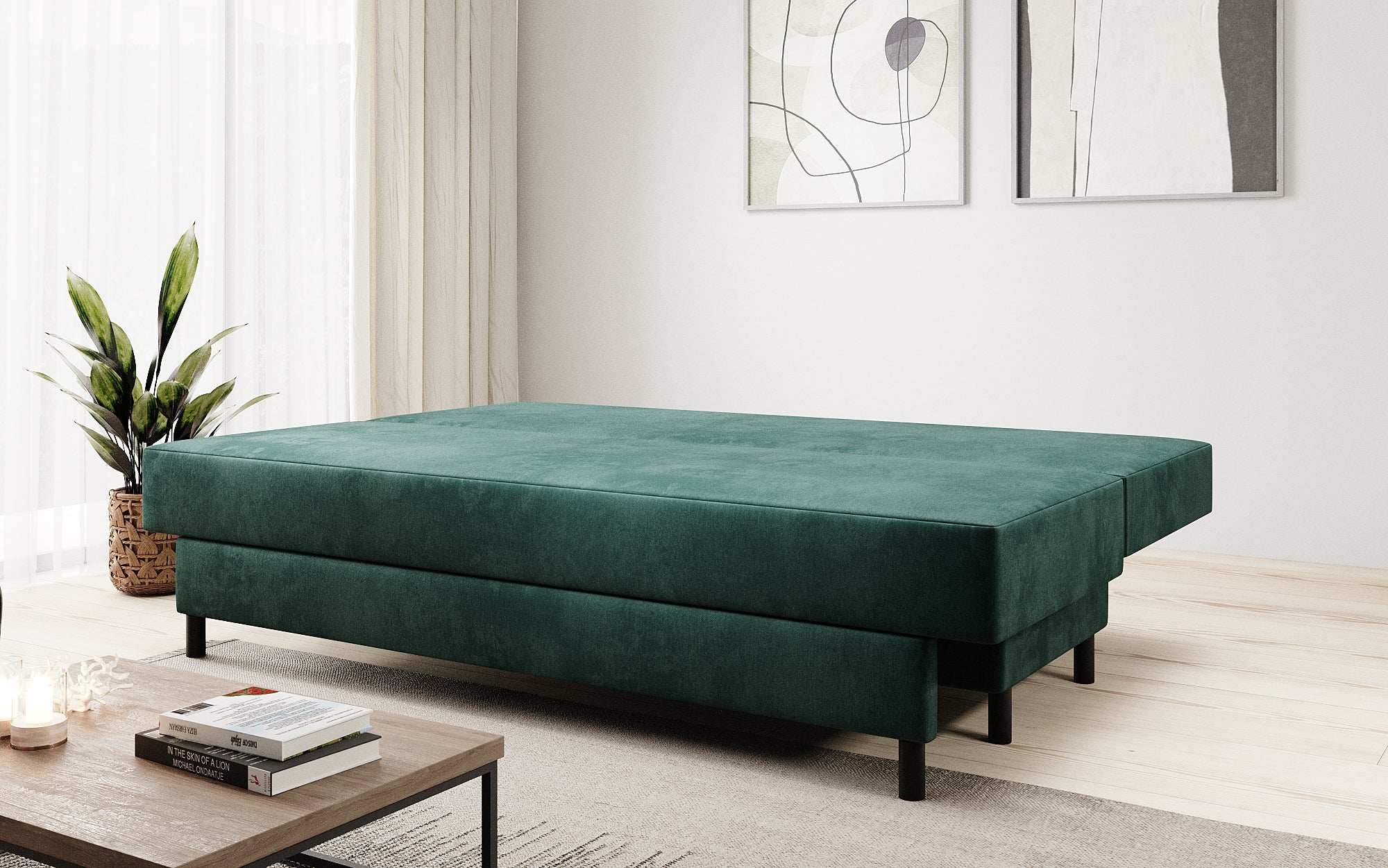 Designer Sofa Lino met Slaapfunctie
