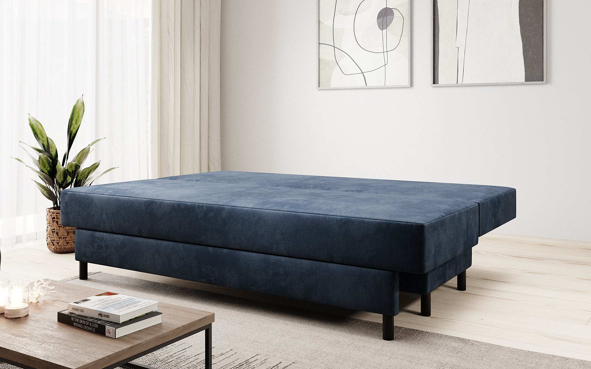 Designer Sofa Lino met Slaapfunctie