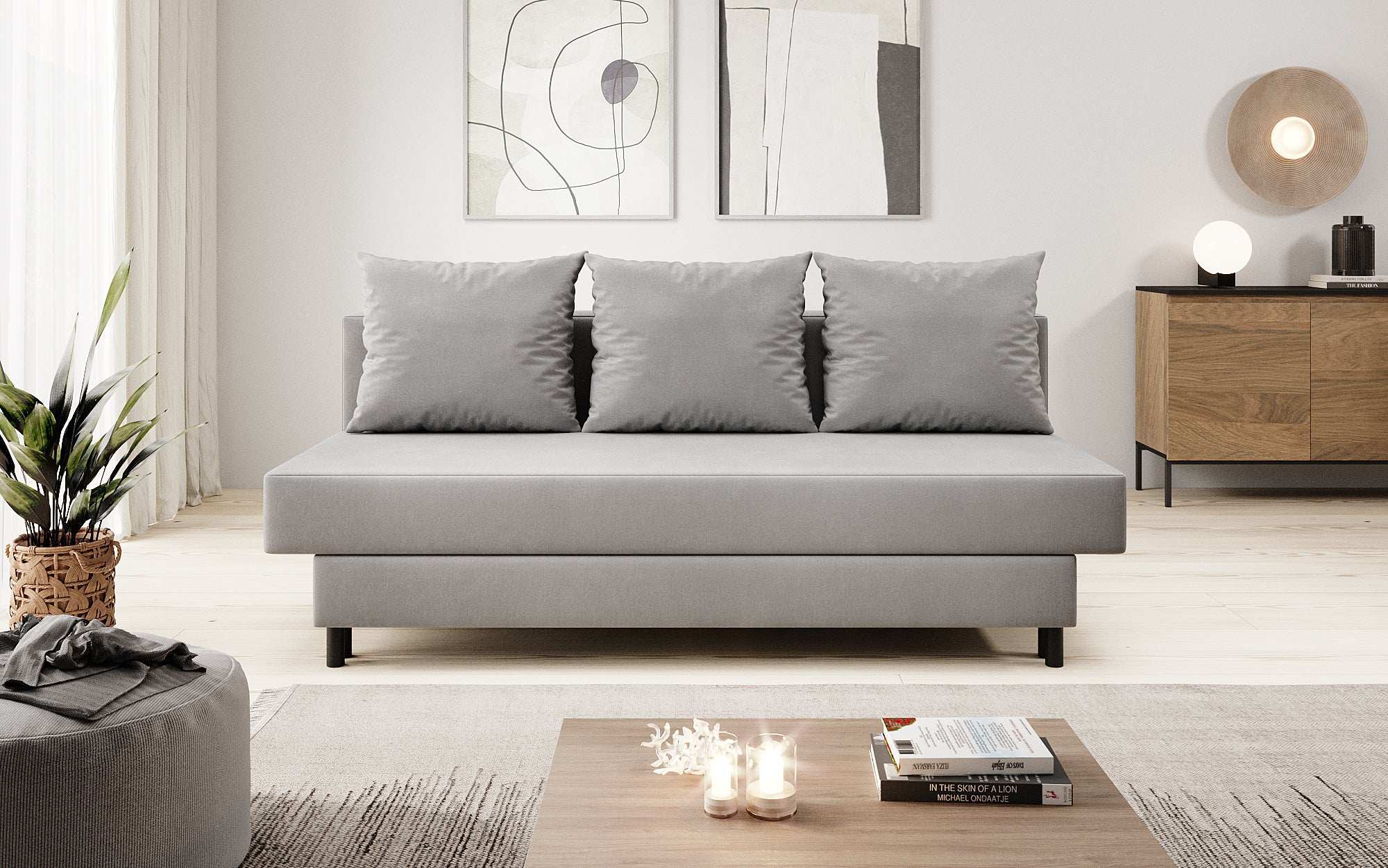 Designer Sofa Lino met Slaapfunctie