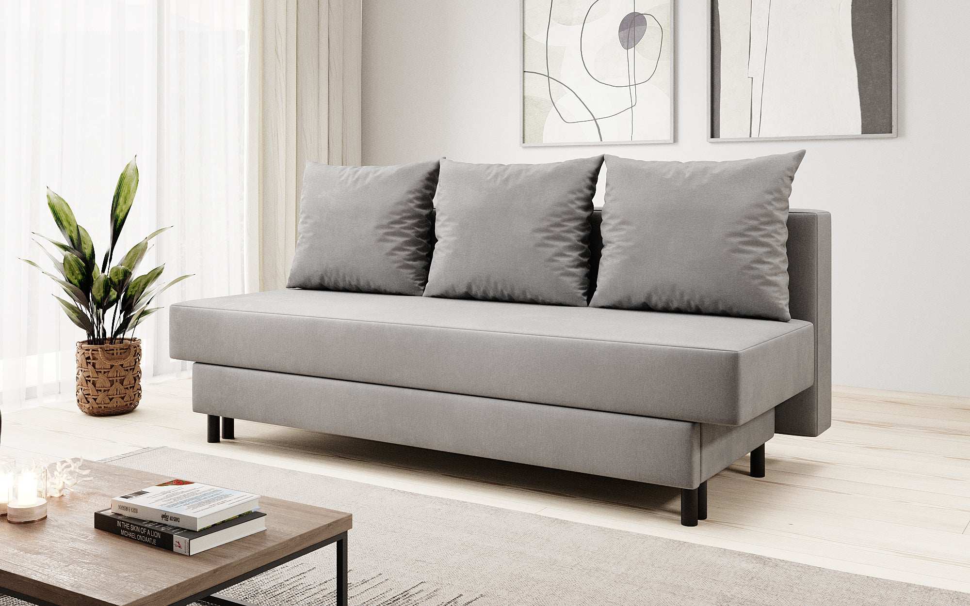 Designer Sofa Lino met Slaapfunctie
