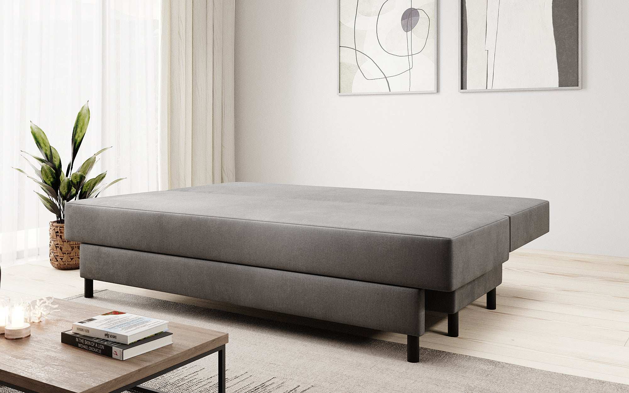 Designer Sofa Lino met Slaapfunctie