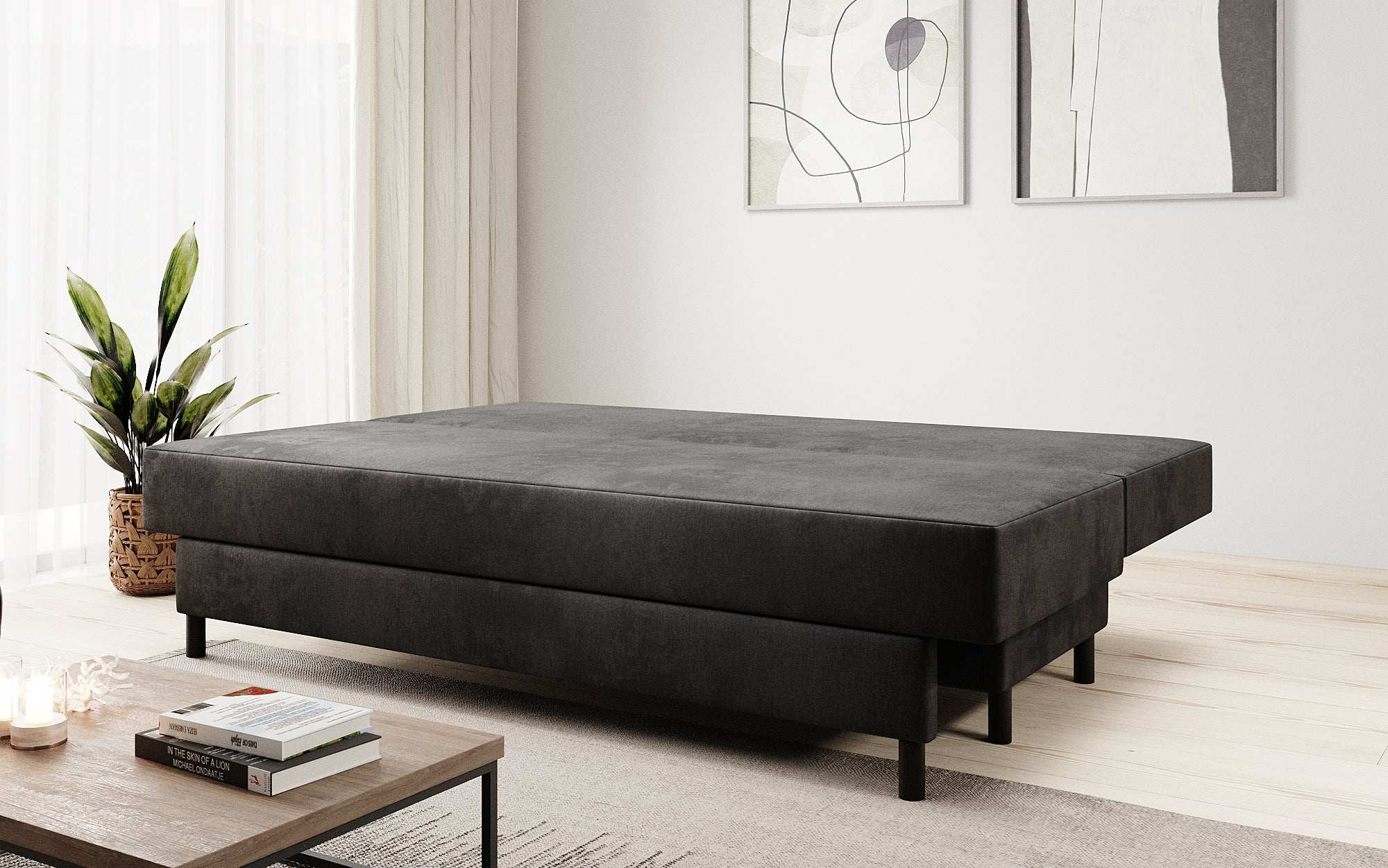 Designer Sofa Lino met Slaapfunctie