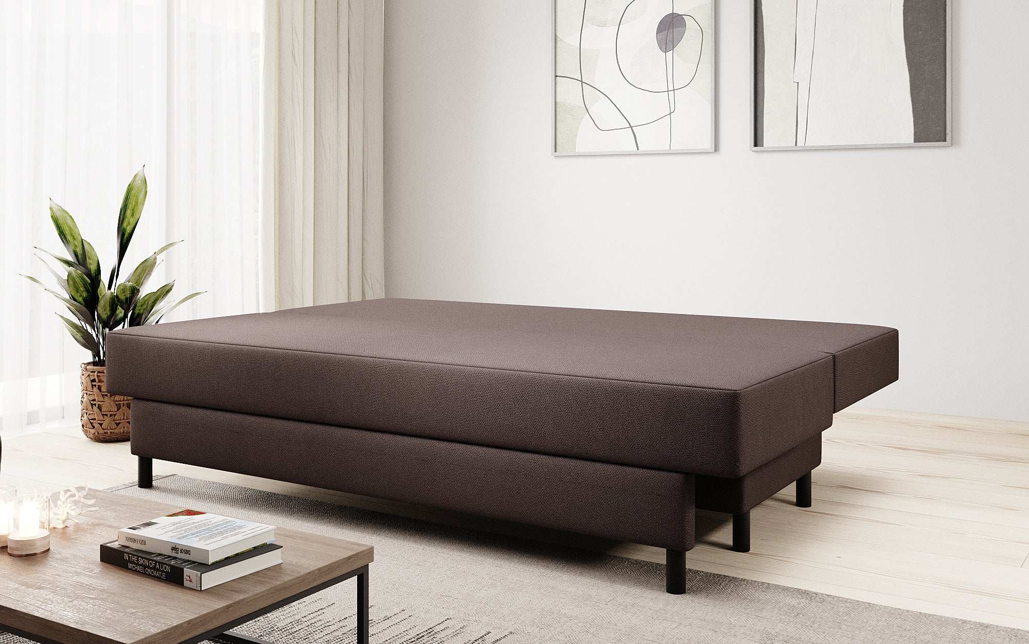 Designer Sofa Lino met Slaapfunctie
