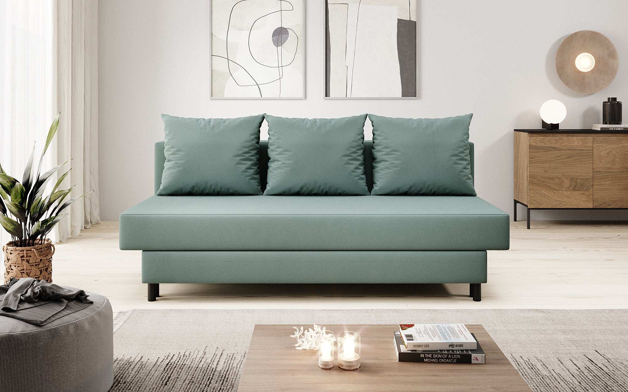 Designer Sofa Lino met Slaapfunctie