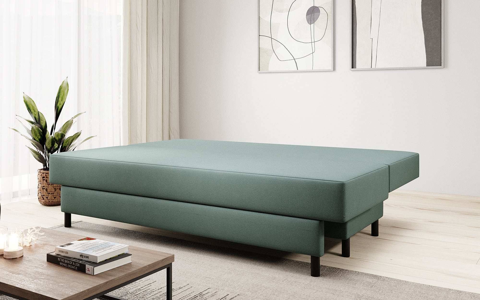Designer Sofa Lino met Slaapfunctie