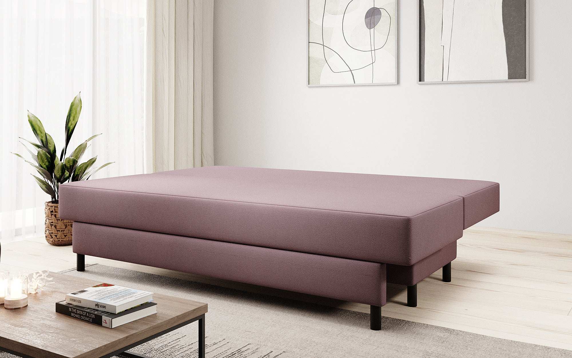 Designer Sofa Lino met Slaapfunctie