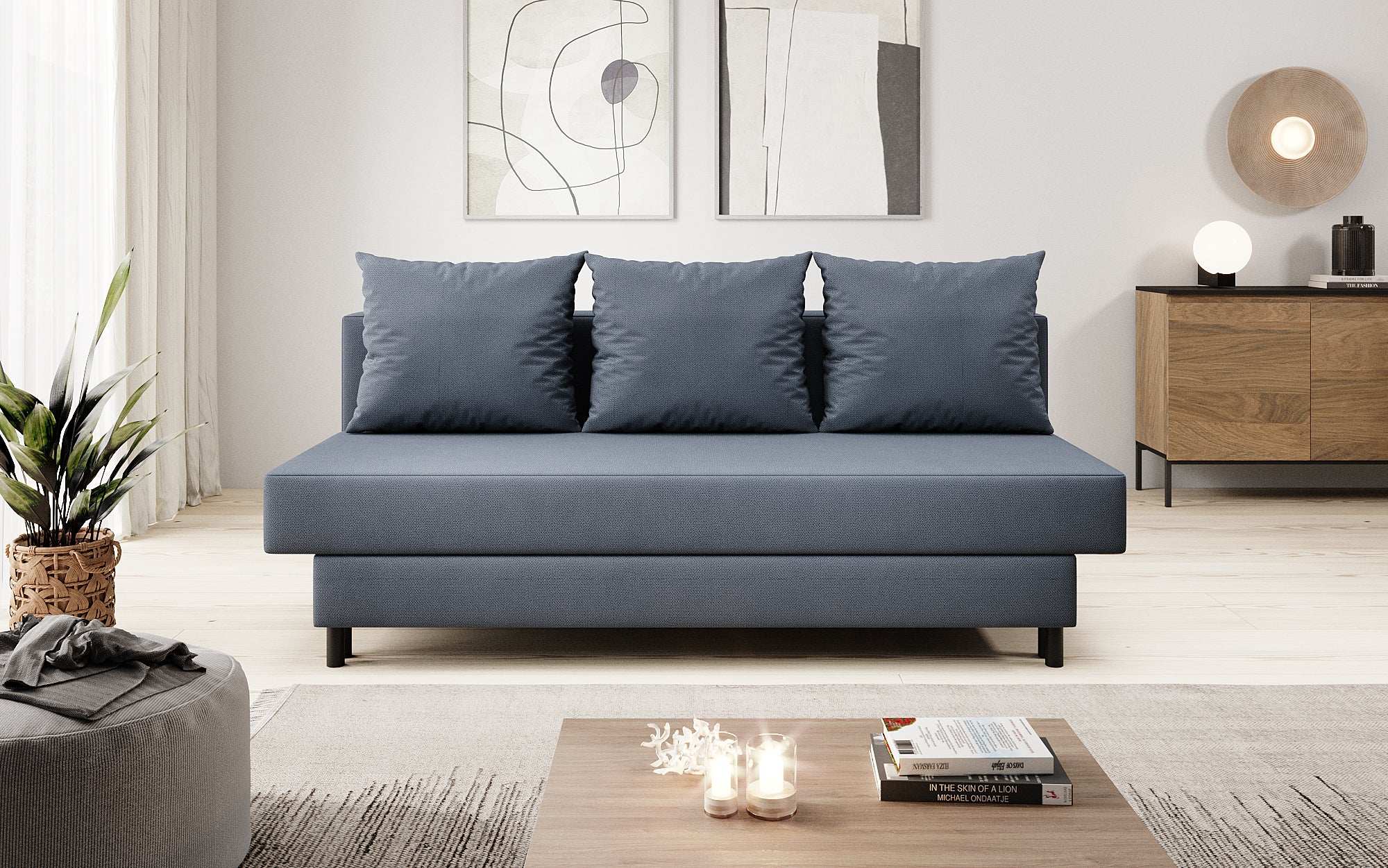 Designer Sofa Lino met Slaapfunctie