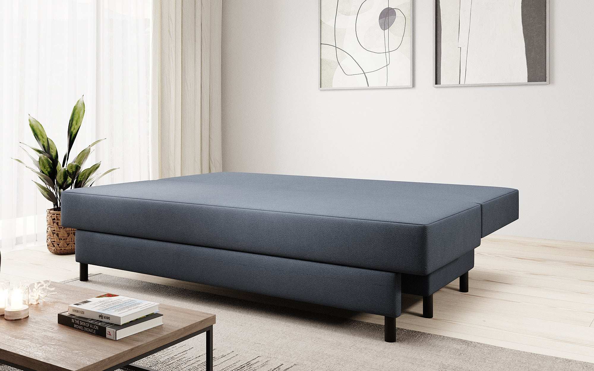 Designer Sofa Lino met Slaapfunctie