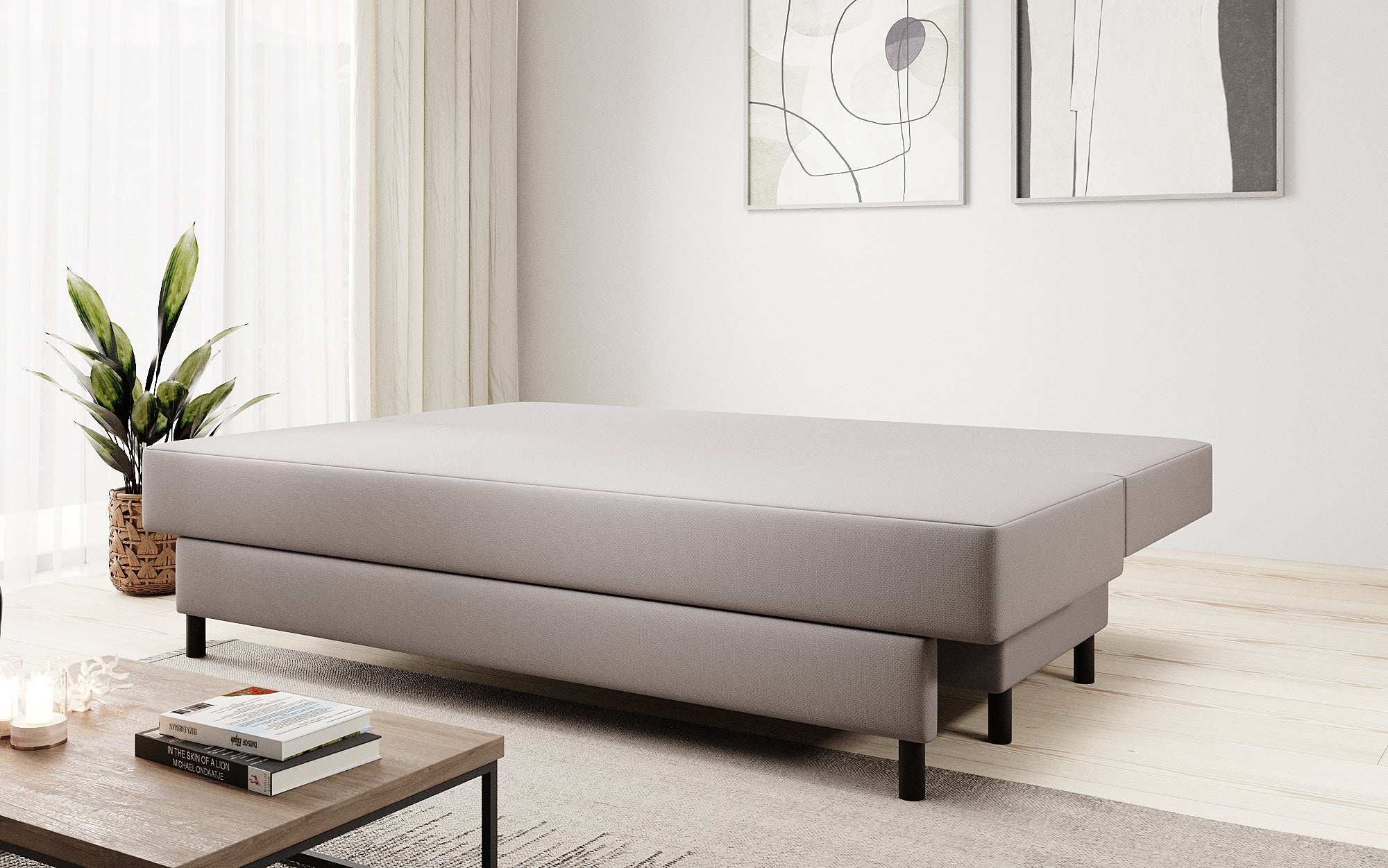 Designer Sofa Lino met Slaapfunctie