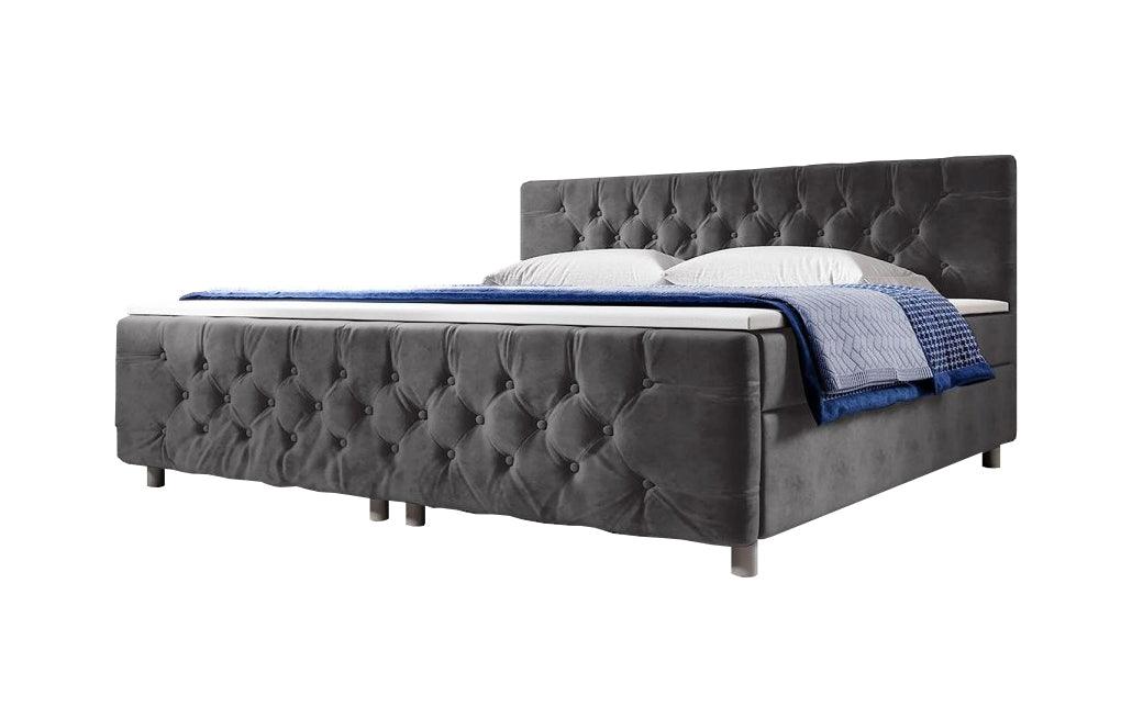 Voler box spring bed with feet