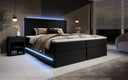 Boxspringbett Arito mit LED u. Stauraum - Luxusbetten24