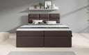 Boxspringbett Carre mit USB-Anschluss - Luxusbetten24