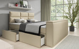 Boxspringbett Citaro mit TV Lift, USB und Stauraum - Luxusbetten24