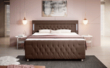 Boxspringbett Paradise mit LED und Füßen - Luxusbetten24