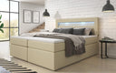 Boxspringbett Repos mit LED und USB - Luxusbetten24