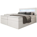 Boxspringbett Repos mit LED und USB - Luxusbetten24