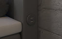 Boxspringbett Rinori mit LED, USB und Stauraum - Luxusbetten24