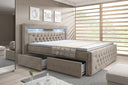 Boxspringbett Sera mit LED und Stauraum (4 Schubladen) - Luxusbetten24